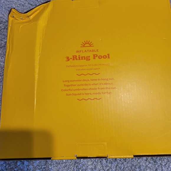 Brand New Inflatable Pool - Picture 3 of 3